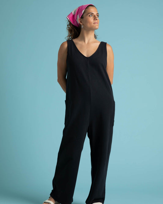 Field Day Romper - Black