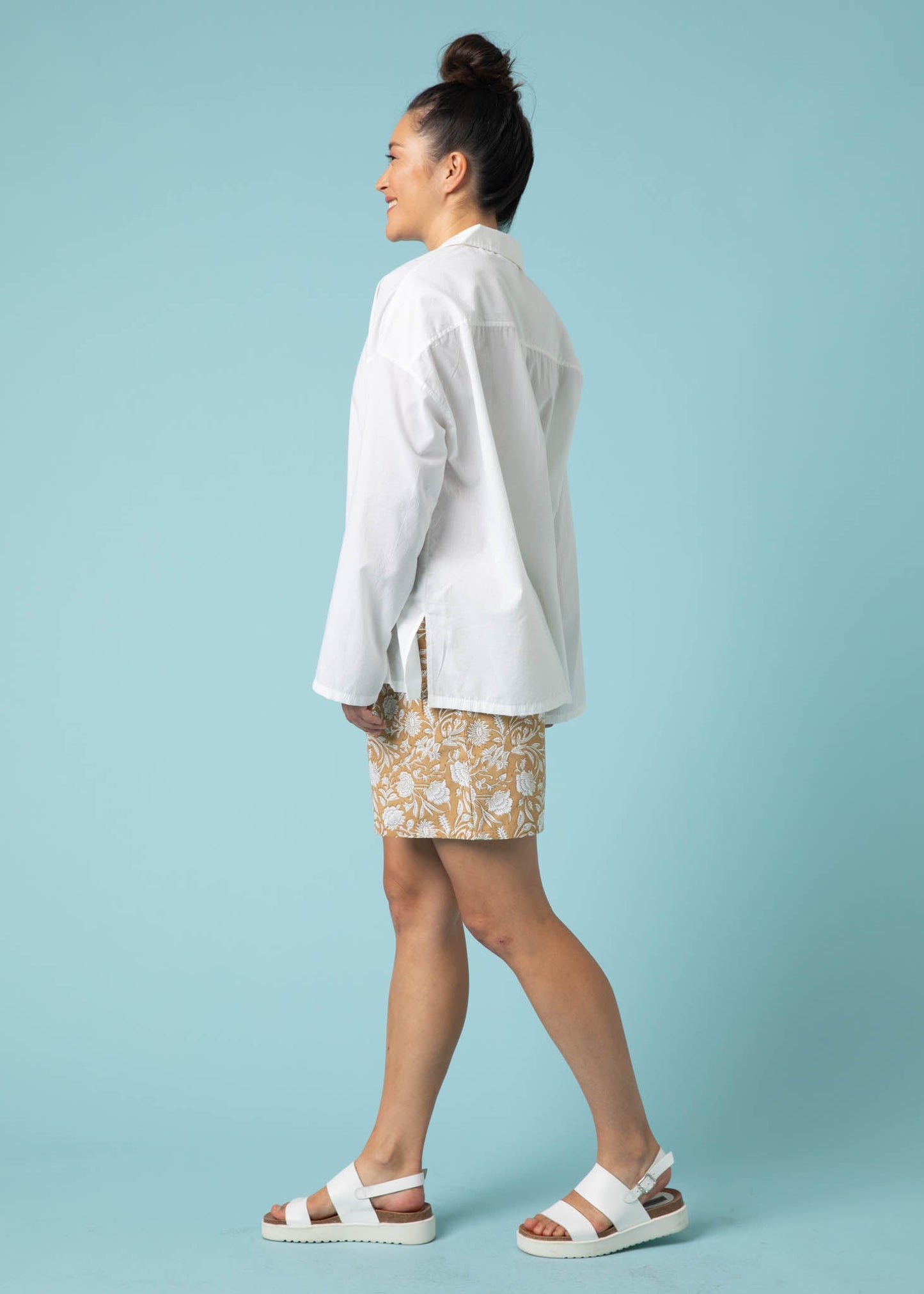 Relaxed Boyfriend Shirt - White