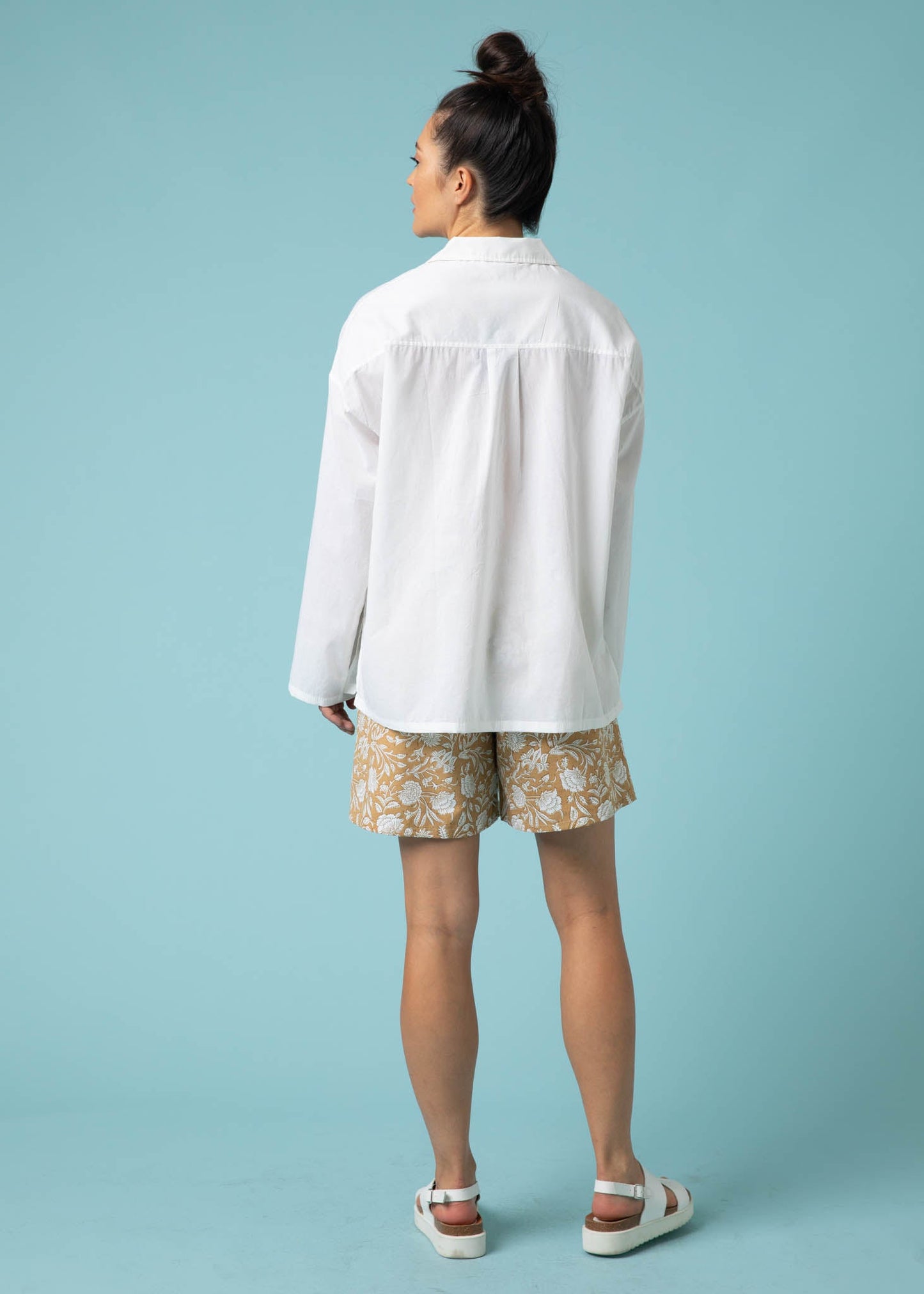 Relaxed Boyfriend Shirt - White