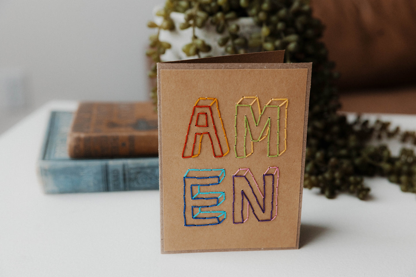 Against All Odds (AMEN) Greeting Cards