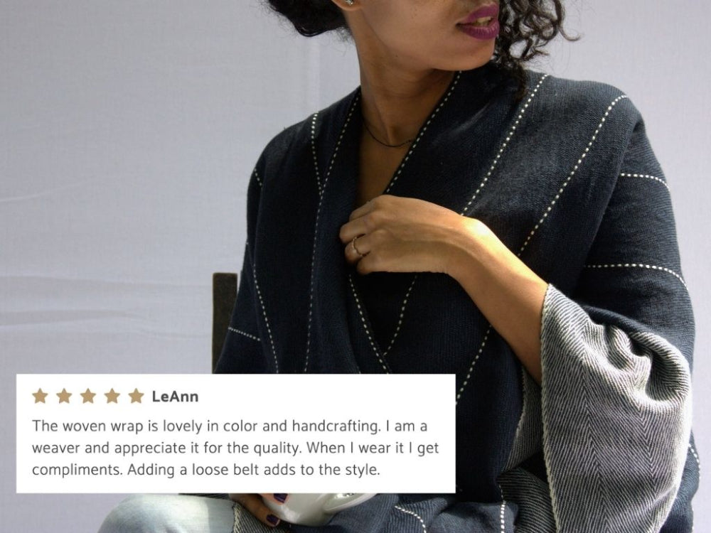 Anna Handwoven Ethiopian Cotton Jacket