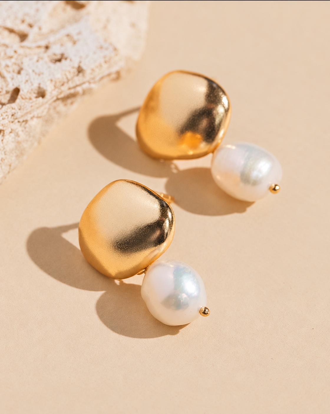 Ardent Earrings - Gold