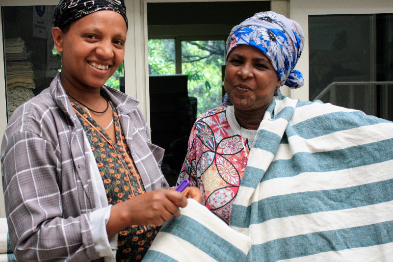 Omo Handwoven Ethiopian Cotton Bath Towel