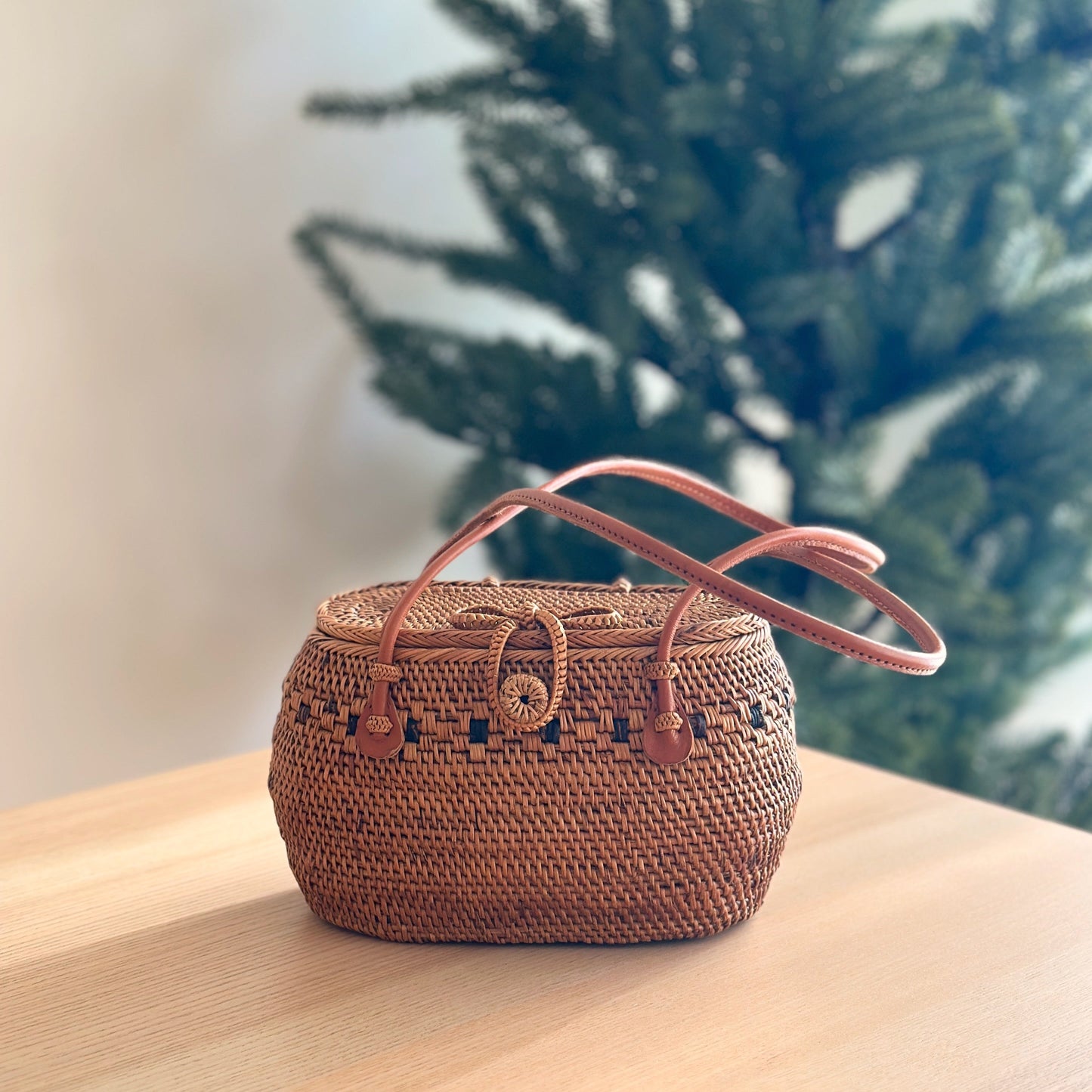 Bali Rattan Bag - Julia