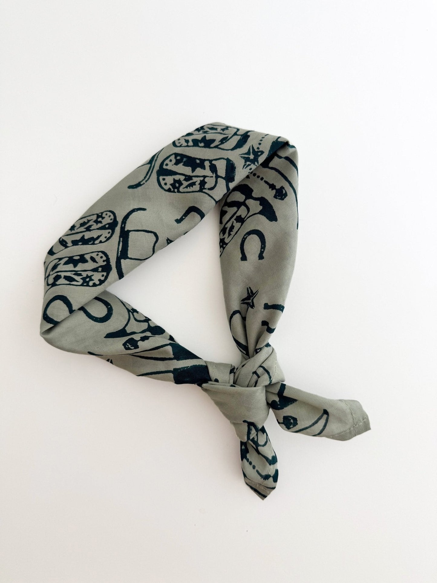 Bandana - Cowgirl, Sage