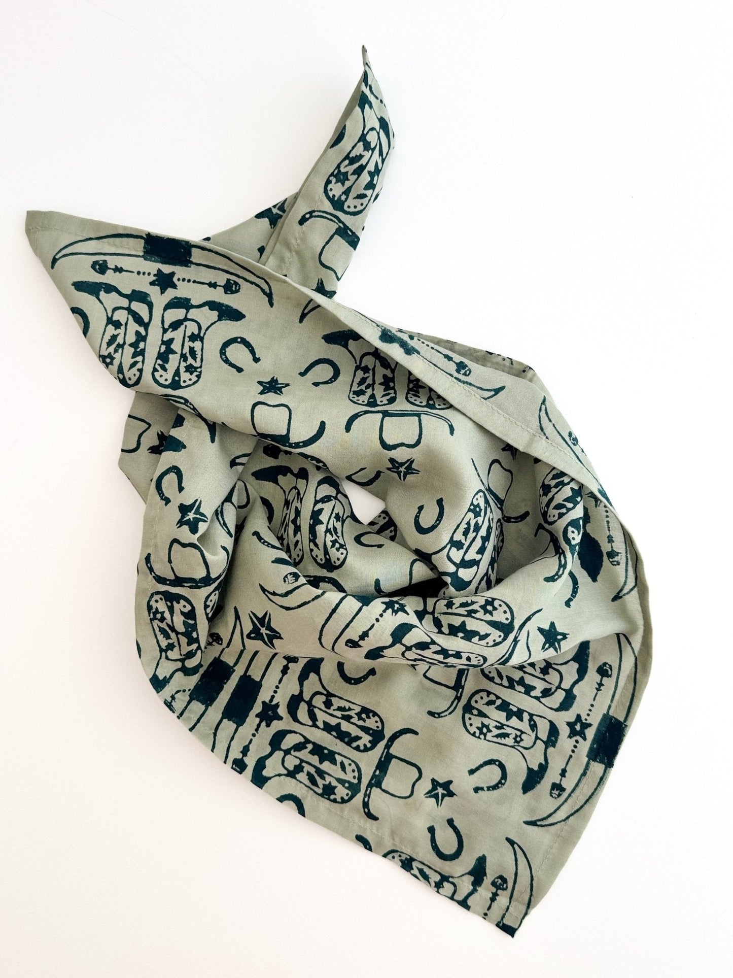 Bandana - Cowgirl, Sage