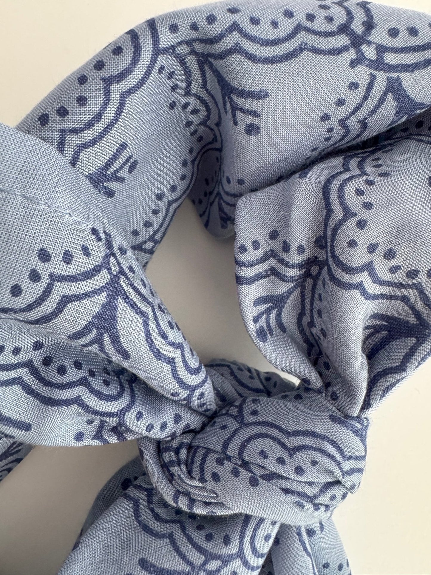 Bandana - Jaipur, Light Blue & Navy