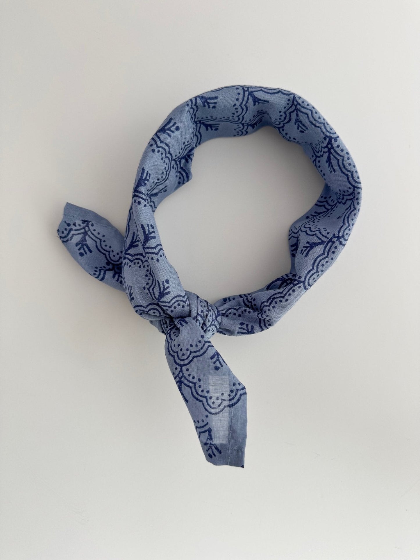 Bandana - Jaipur, Light Blue & Navy