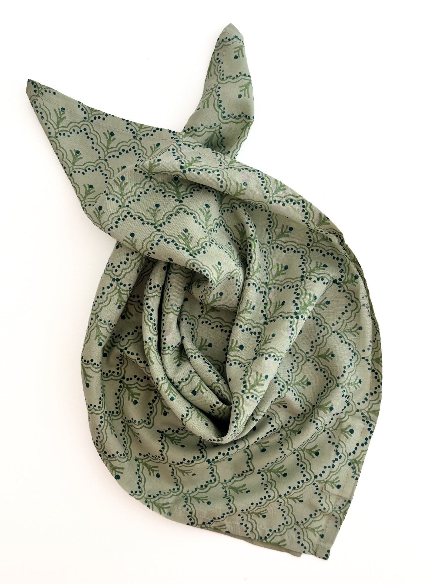 Bandana - Jaipur, Sage & Midnight