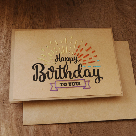 Happy Birthday To You Greeting Cards