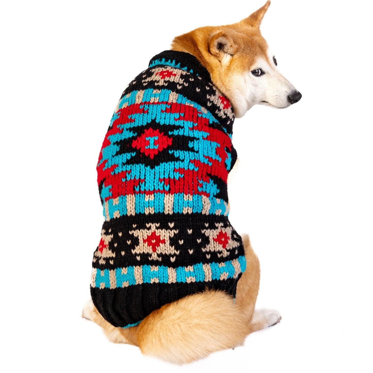 Black Southwest Dog Sweater
