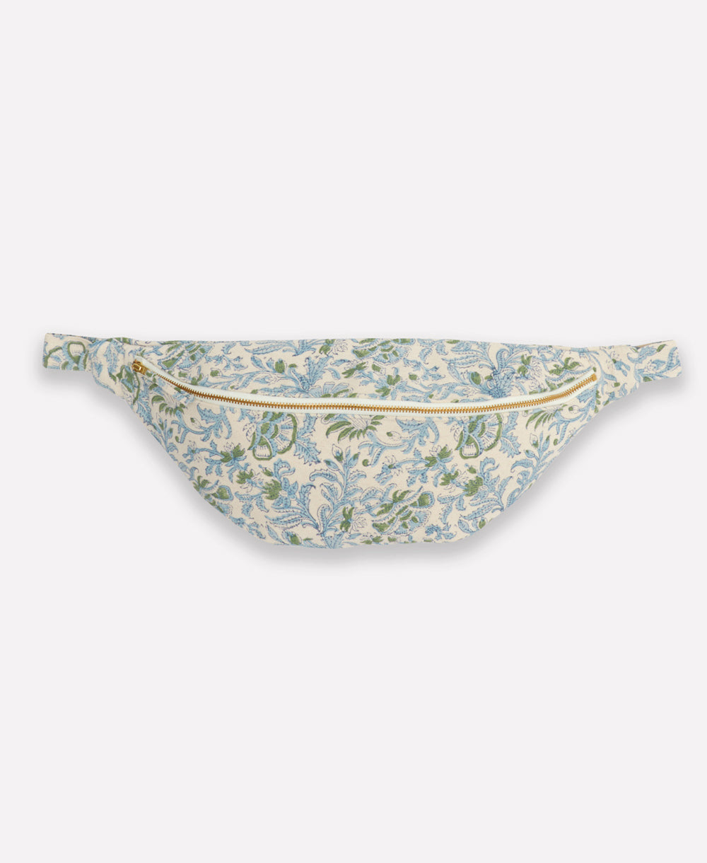 Block Print Floral Sling Bag