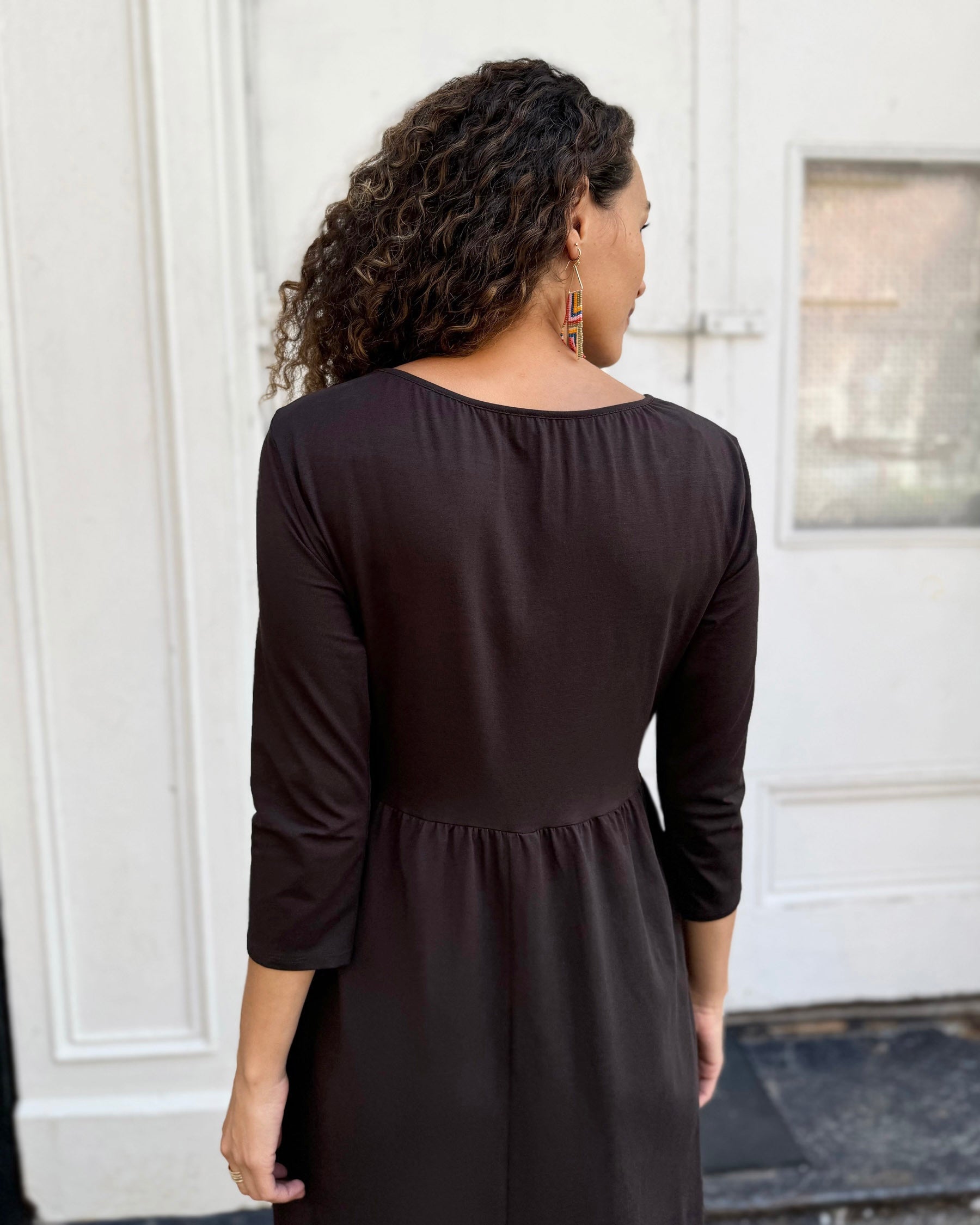 brie black dress Elegantees
