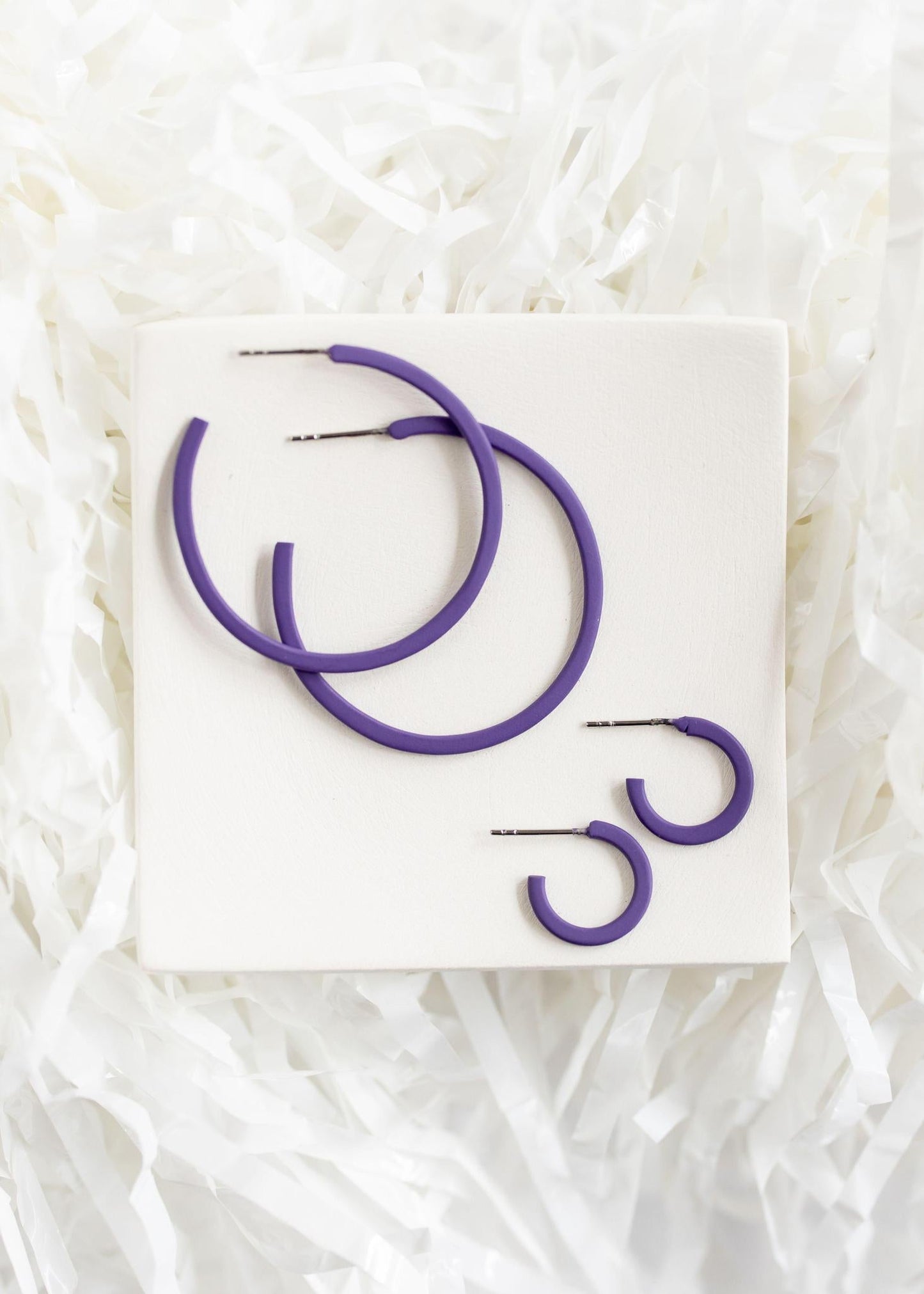 Purple | Small Game Day Hoops
