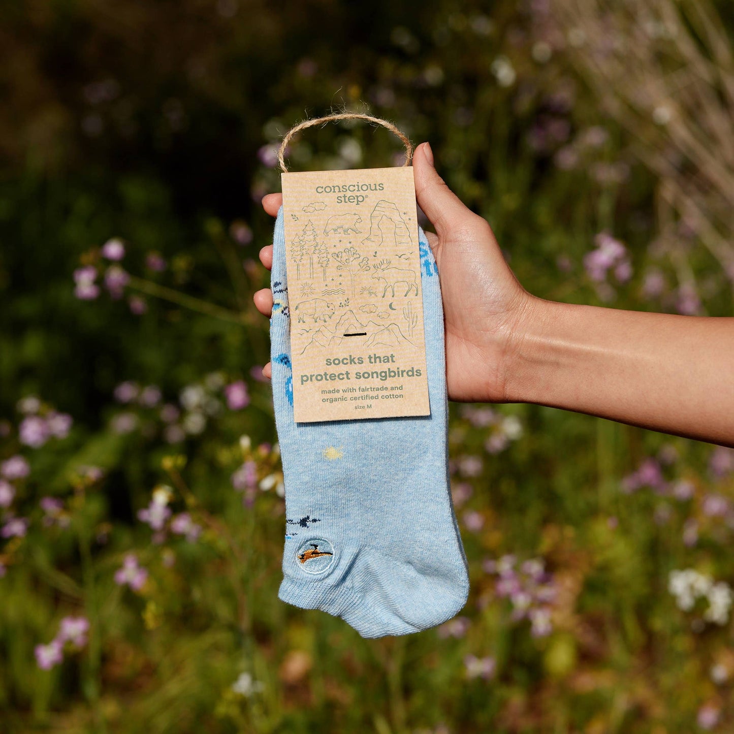 Ankle Socks that Protect Songbirds | Gifts for Nature Lovers
