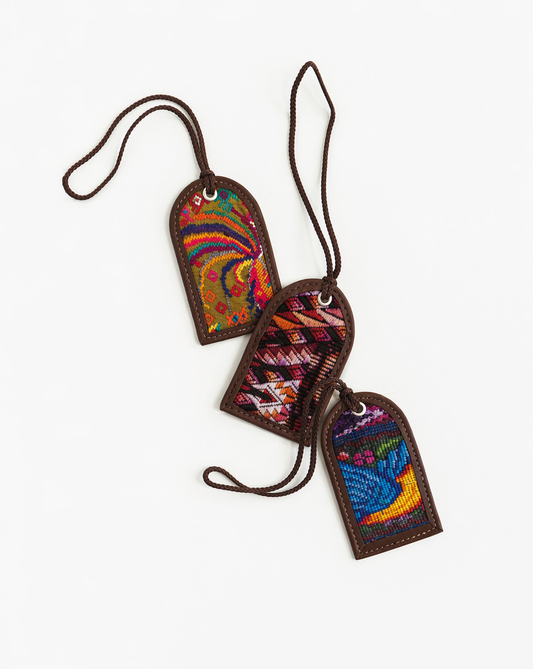 Choco Huipil Luggage Tag