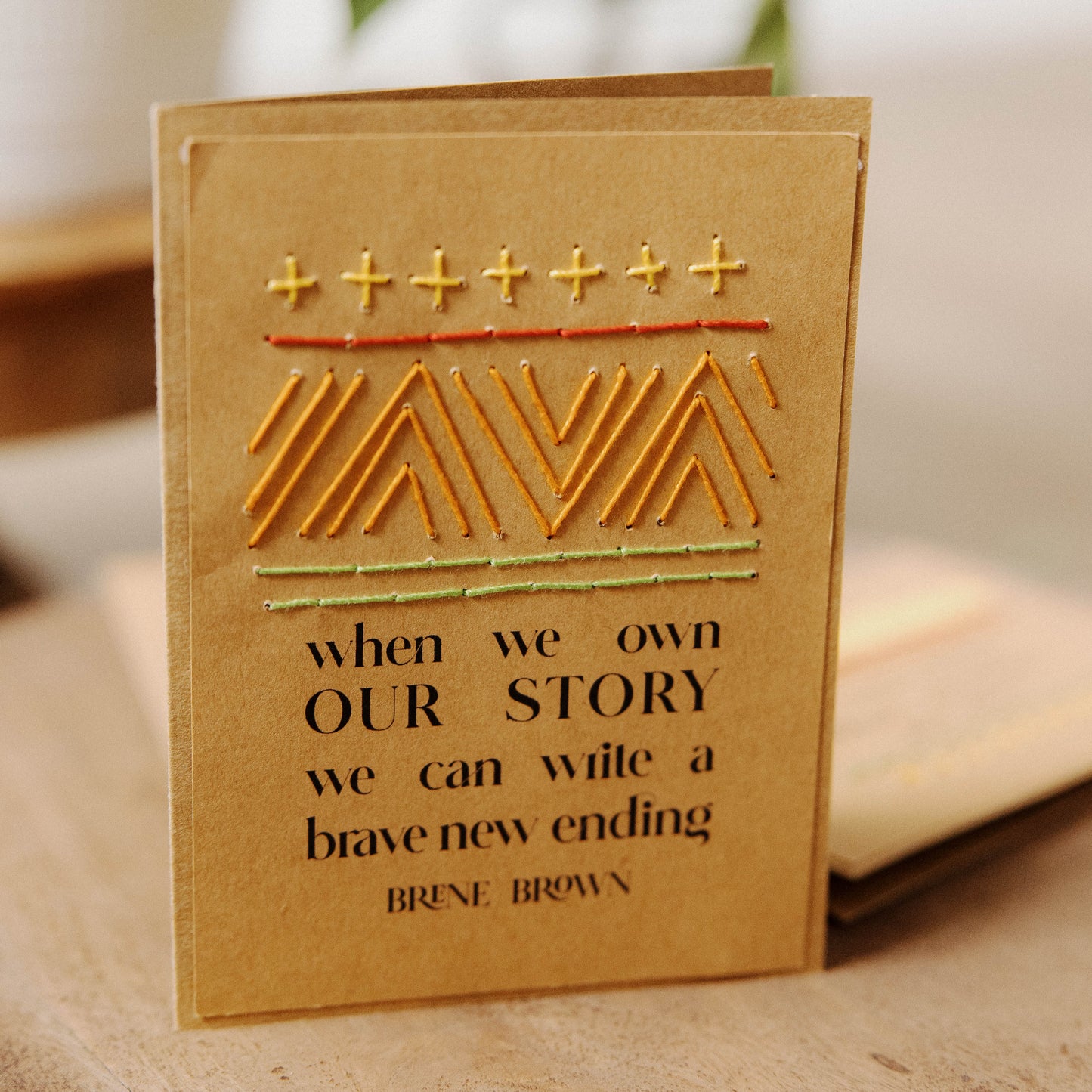 Come Alive - Brene Brown Greeting Cards