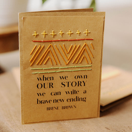 Come Alive - Brene Brown Greeting Cards