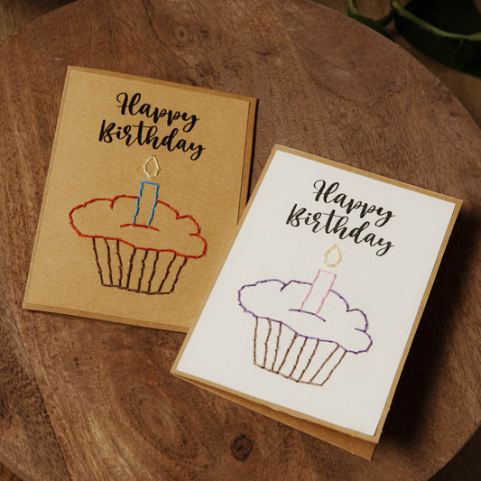 Birthday Cupcake Greeting Cards