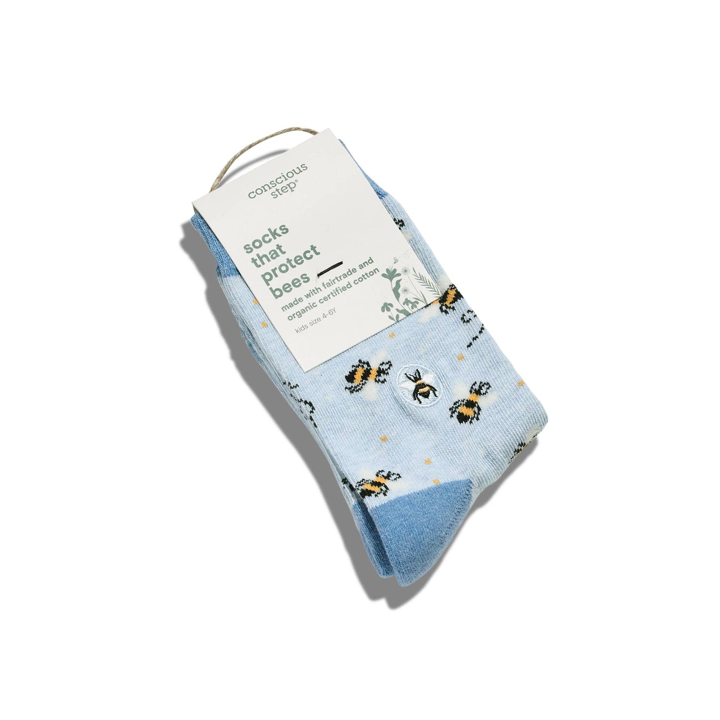 Kids Socks that Protect Bees | Organic Cotton Kids Socks