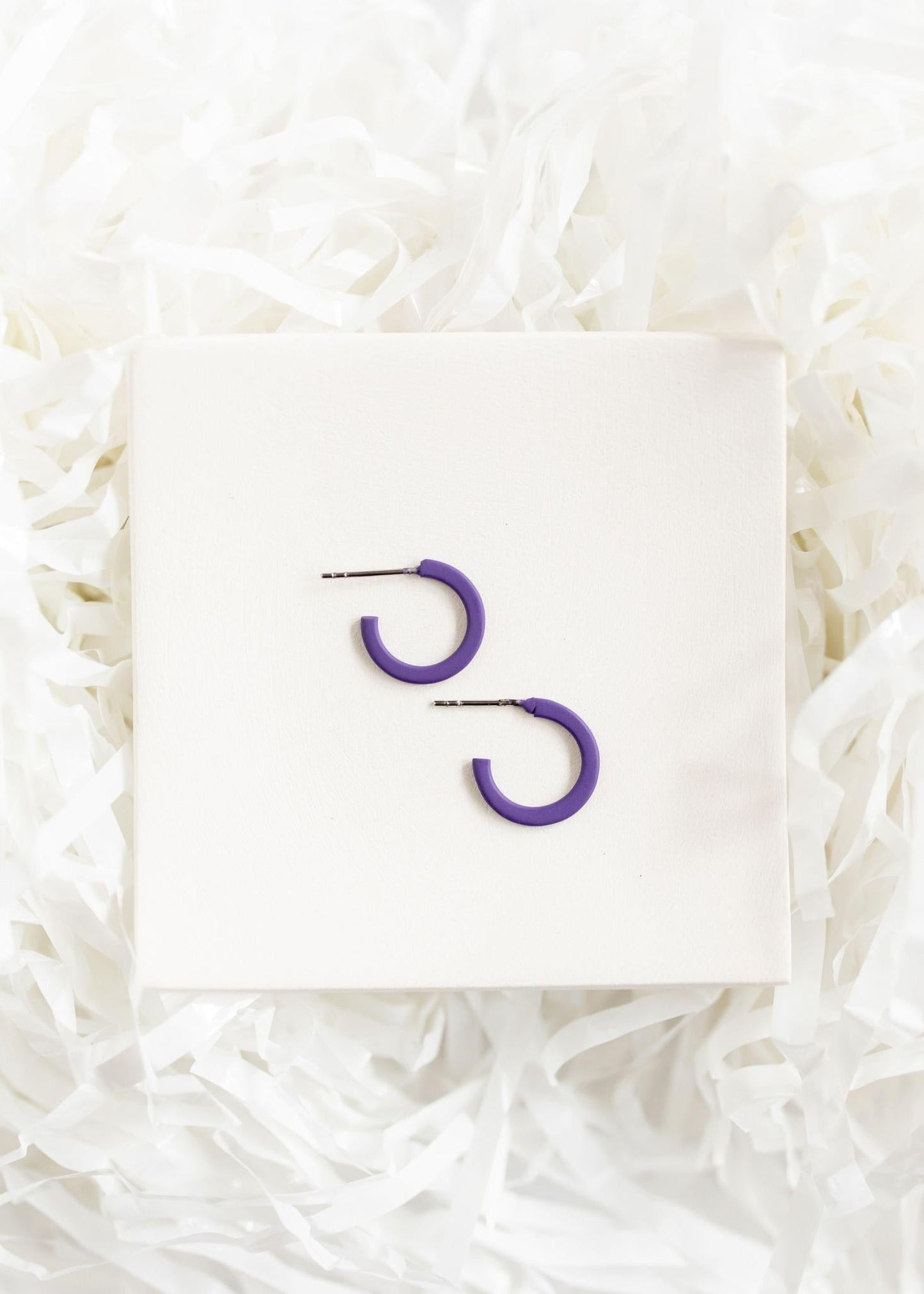 Purple | Small Game Day Hoops