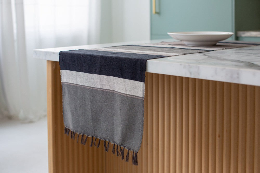 Dalol Handwoven Ethiopian Cotton Table Runner