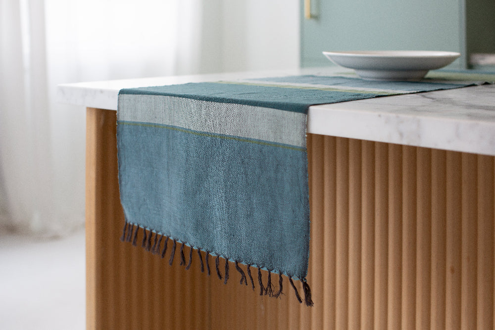 Dalol Handwoven Ethiopian Cotton Table Runner