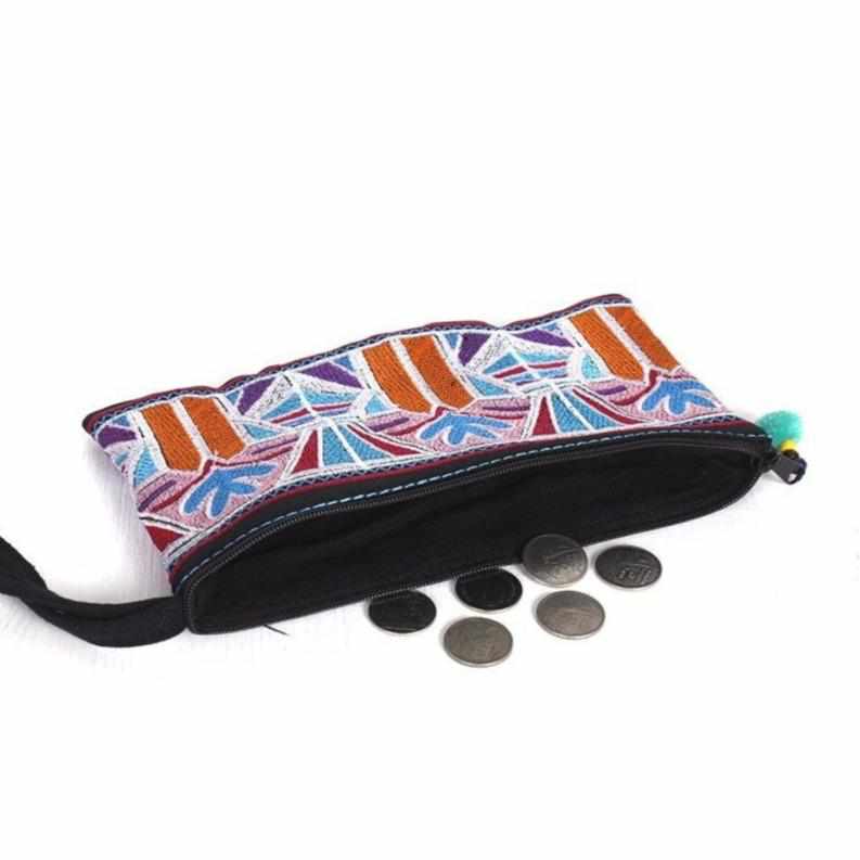Deco Embroidered Wristlet - Thailand