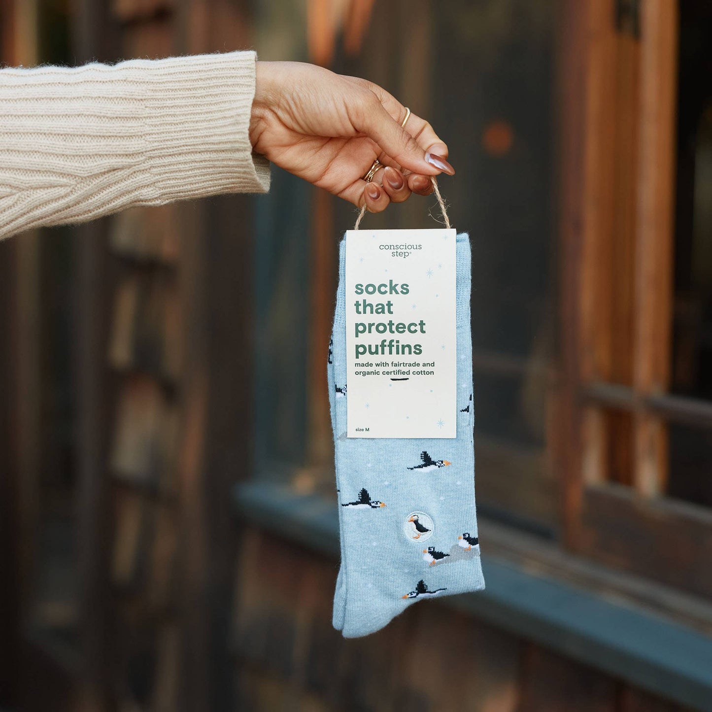 Socks that Protect Puffins | Gifts for Animal Lovers