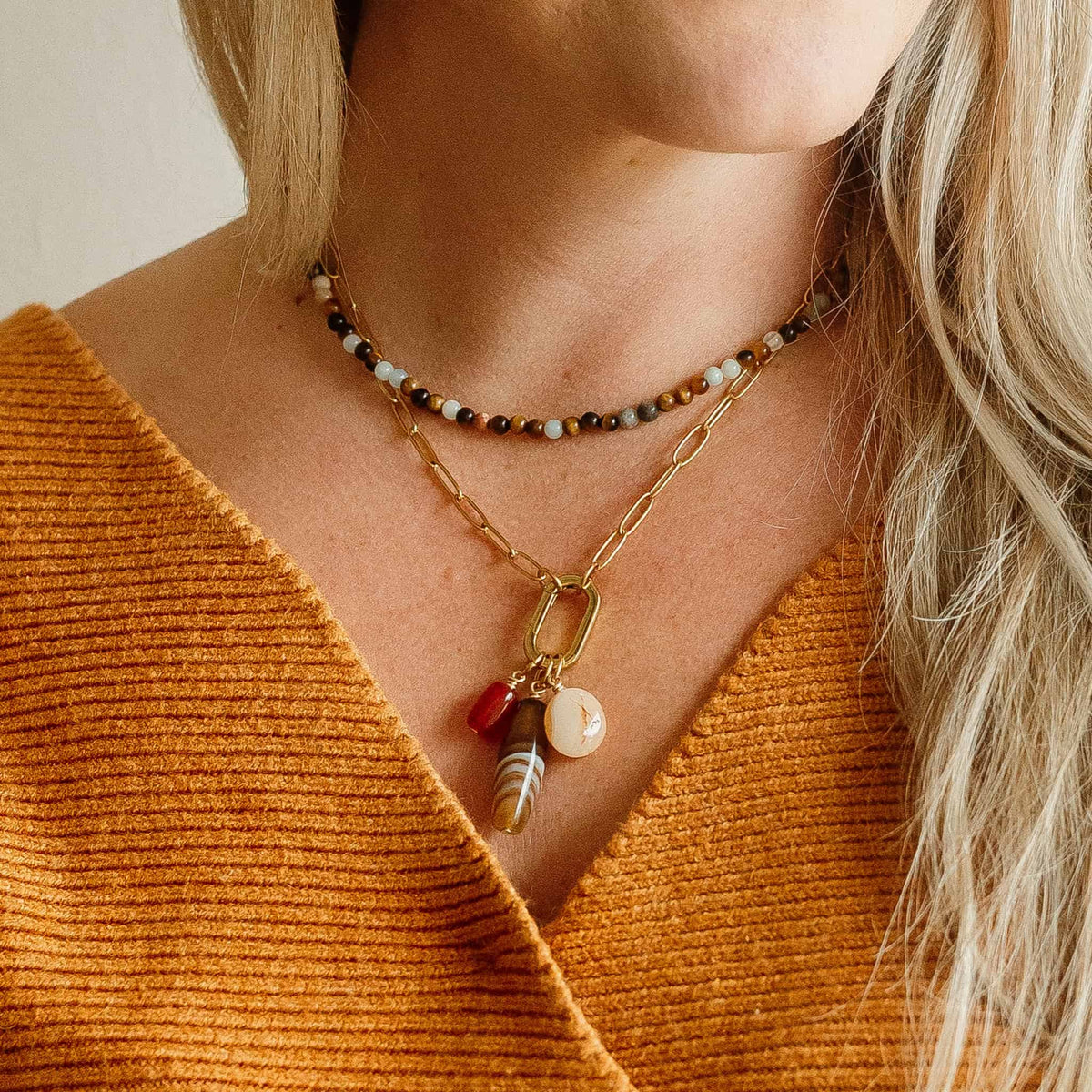 Wren Beaded Necklace
