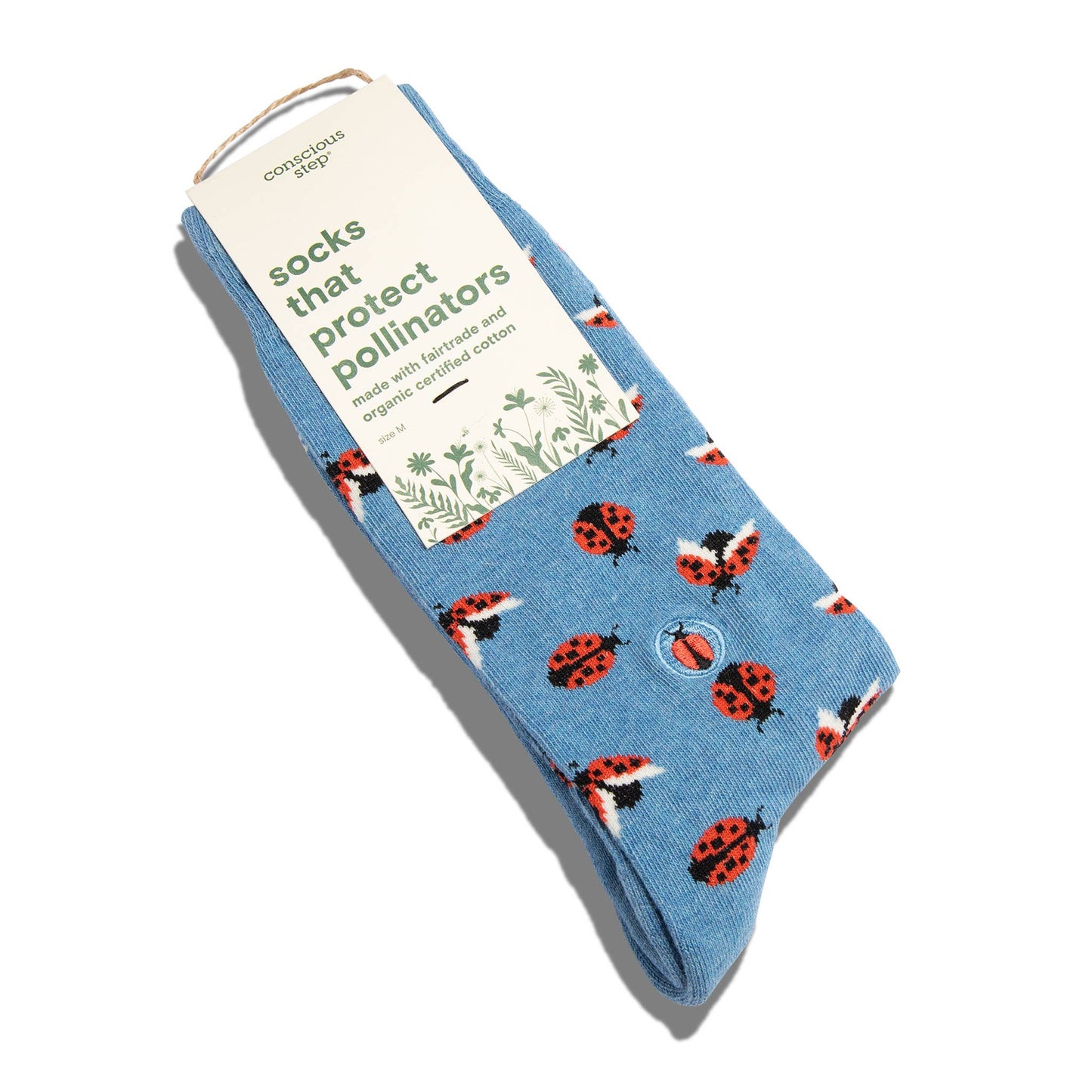 Socks that Protect Pollinators | Blue Ladybugs