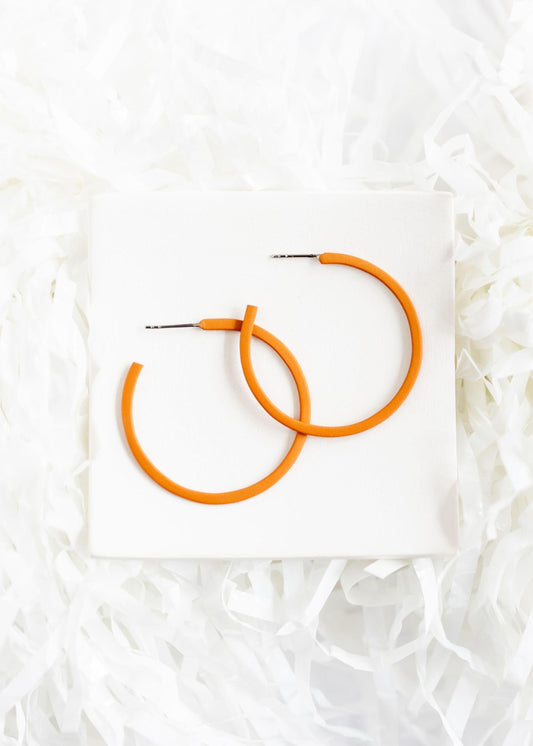 Orange | Medium Game Day Hoops