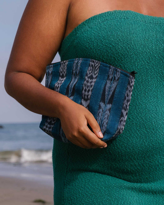 Indigo Maya Pouch