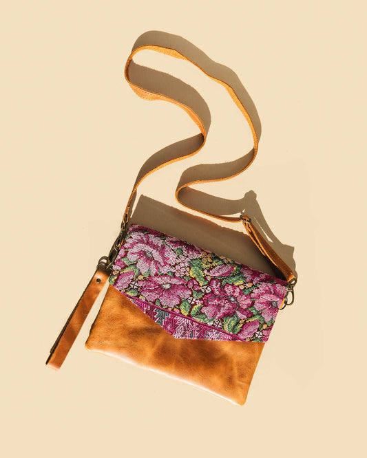 Huipil Envelope Clutch - Floral