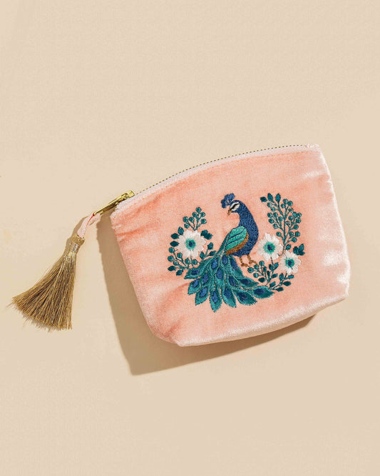 Peacock Mini Pouch