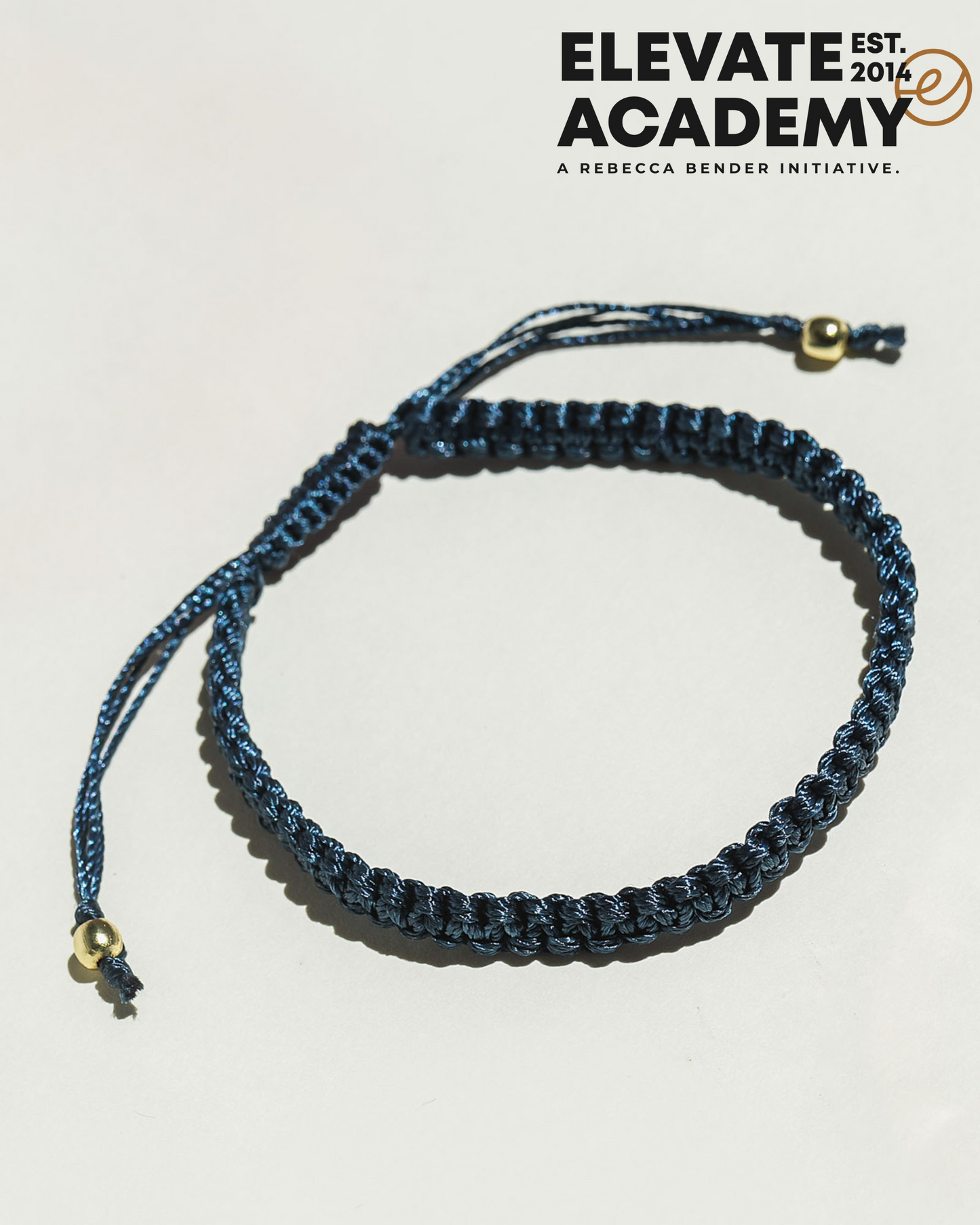 DONATE to Elevate Academy - Blue Braided Bracelet