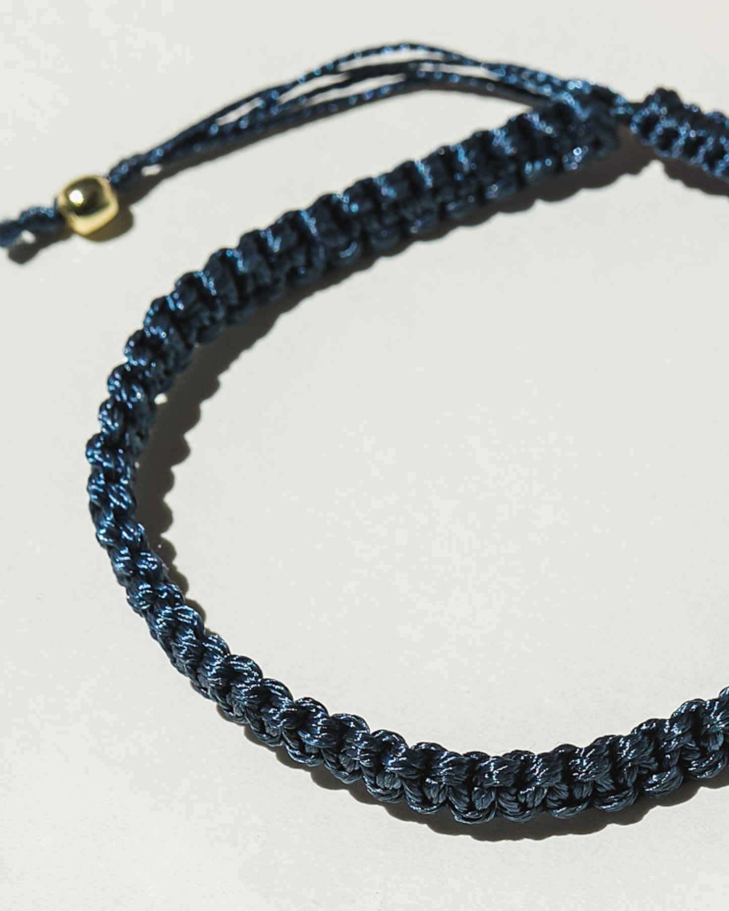 Blue Braided Bracelet