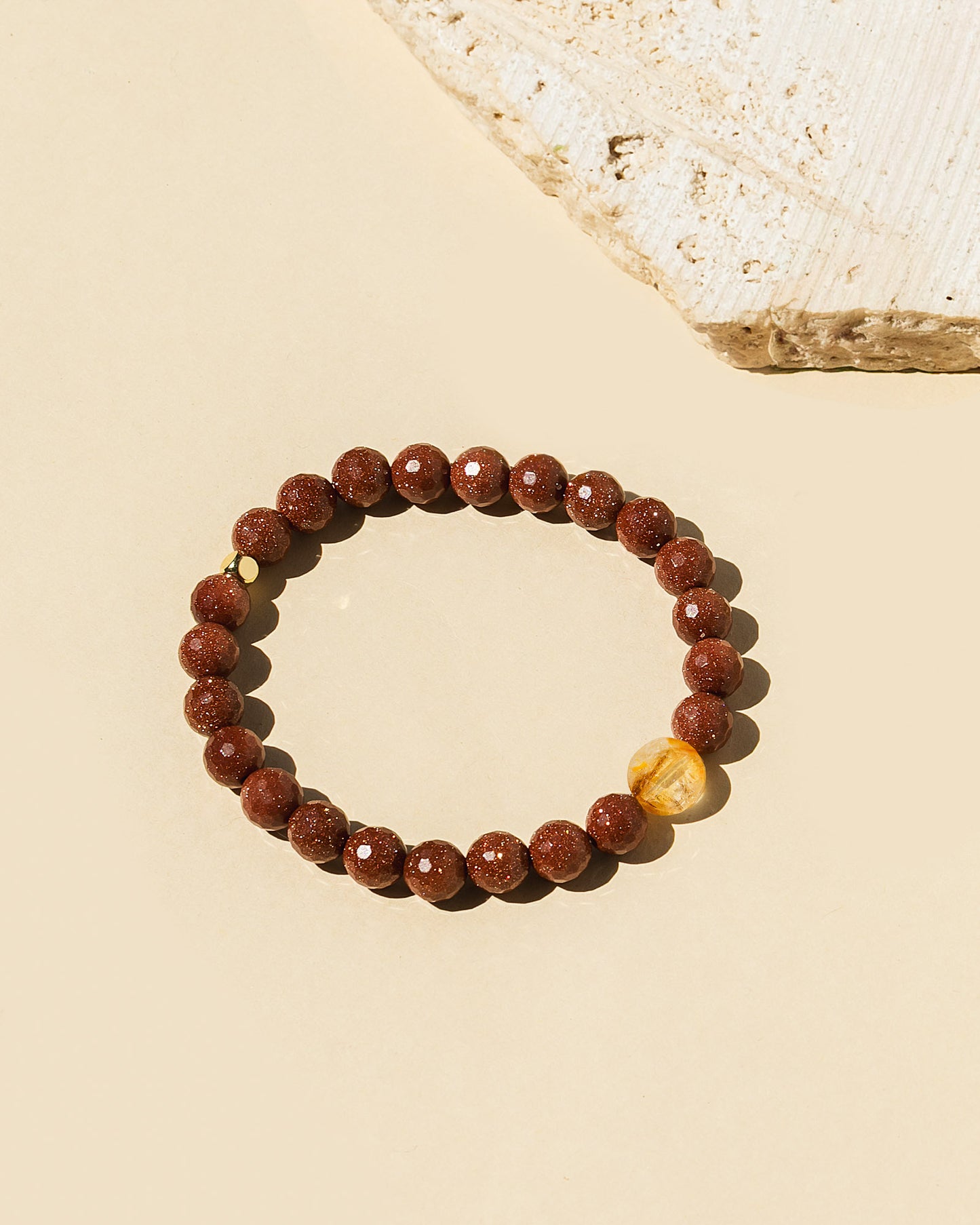 Goldstone Light Bracelet
