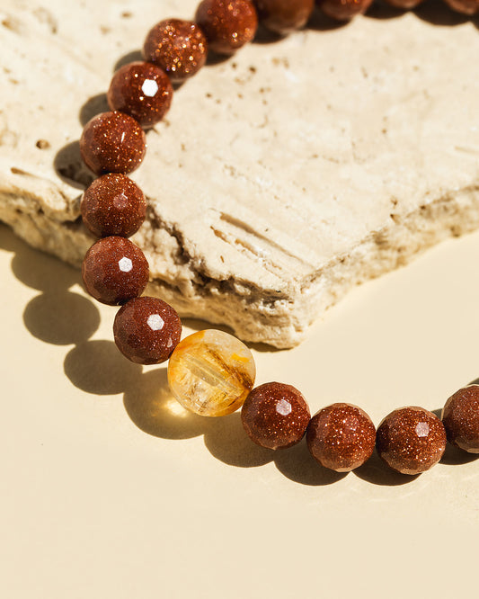 Goldstone Light Bracelet