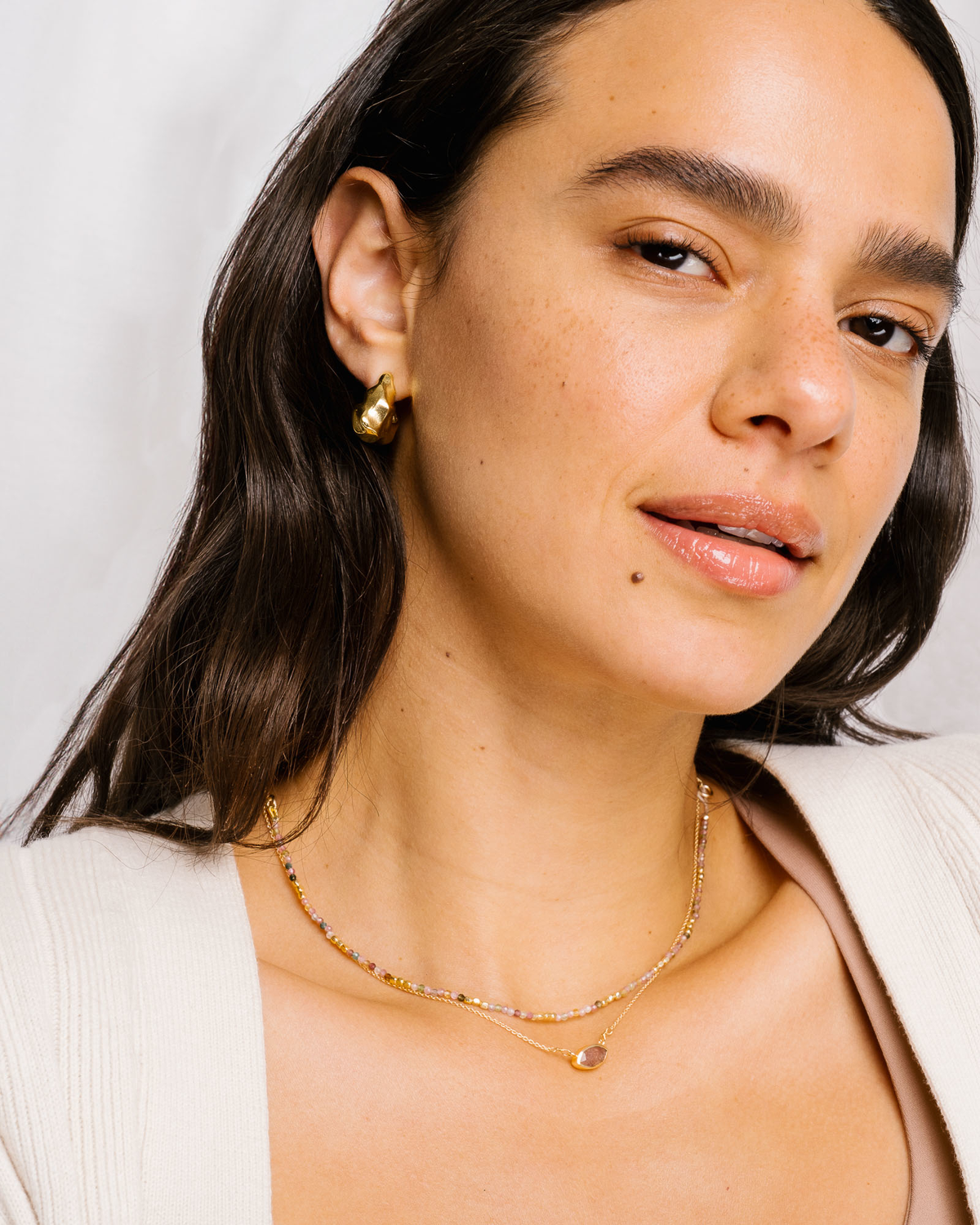 Ardin Agate Set - Gold