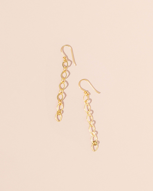 Golden Simplicity Earrings