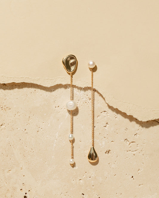 Marcella Earrings - Gold