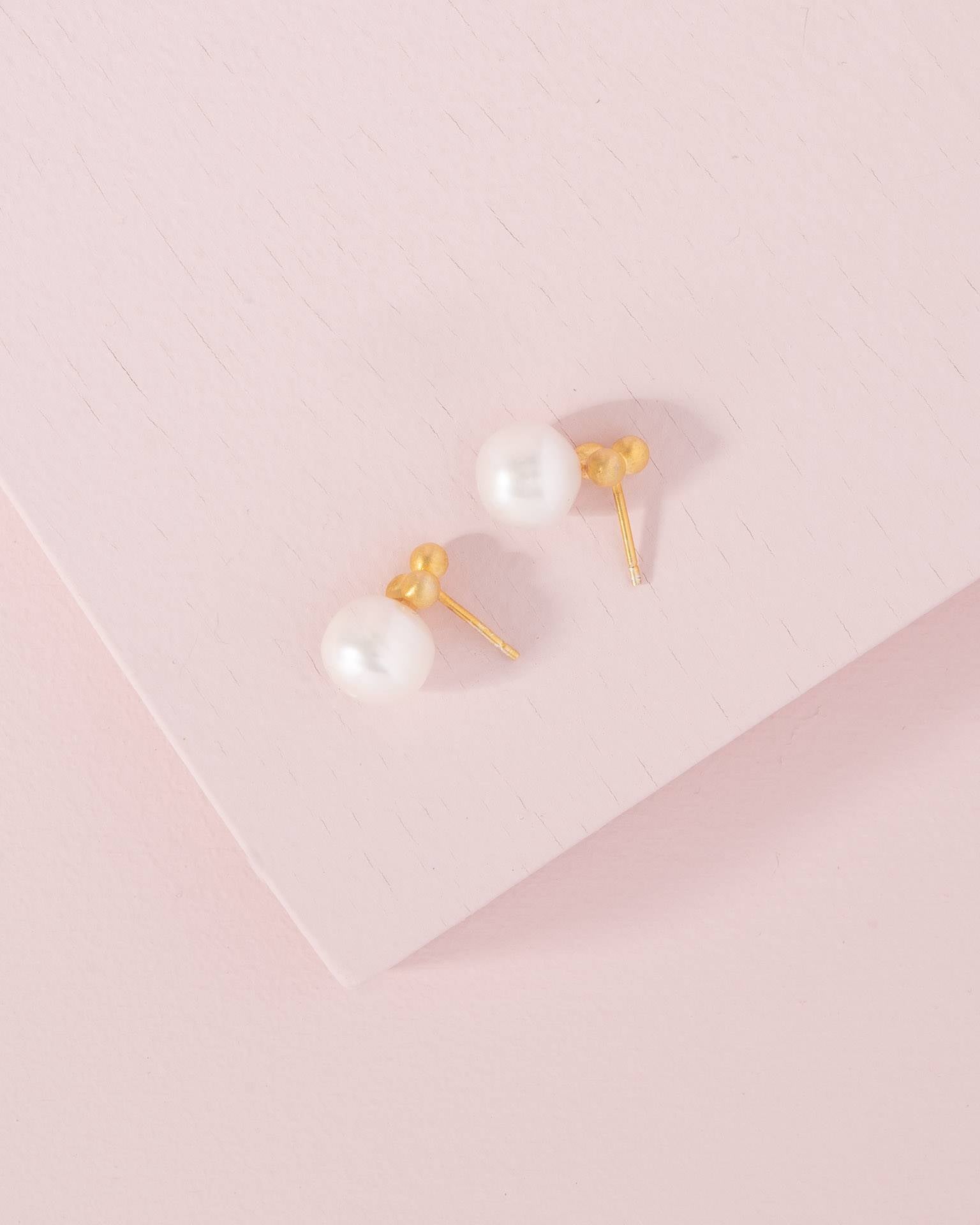 Pearl Studs - Trades of Hope 