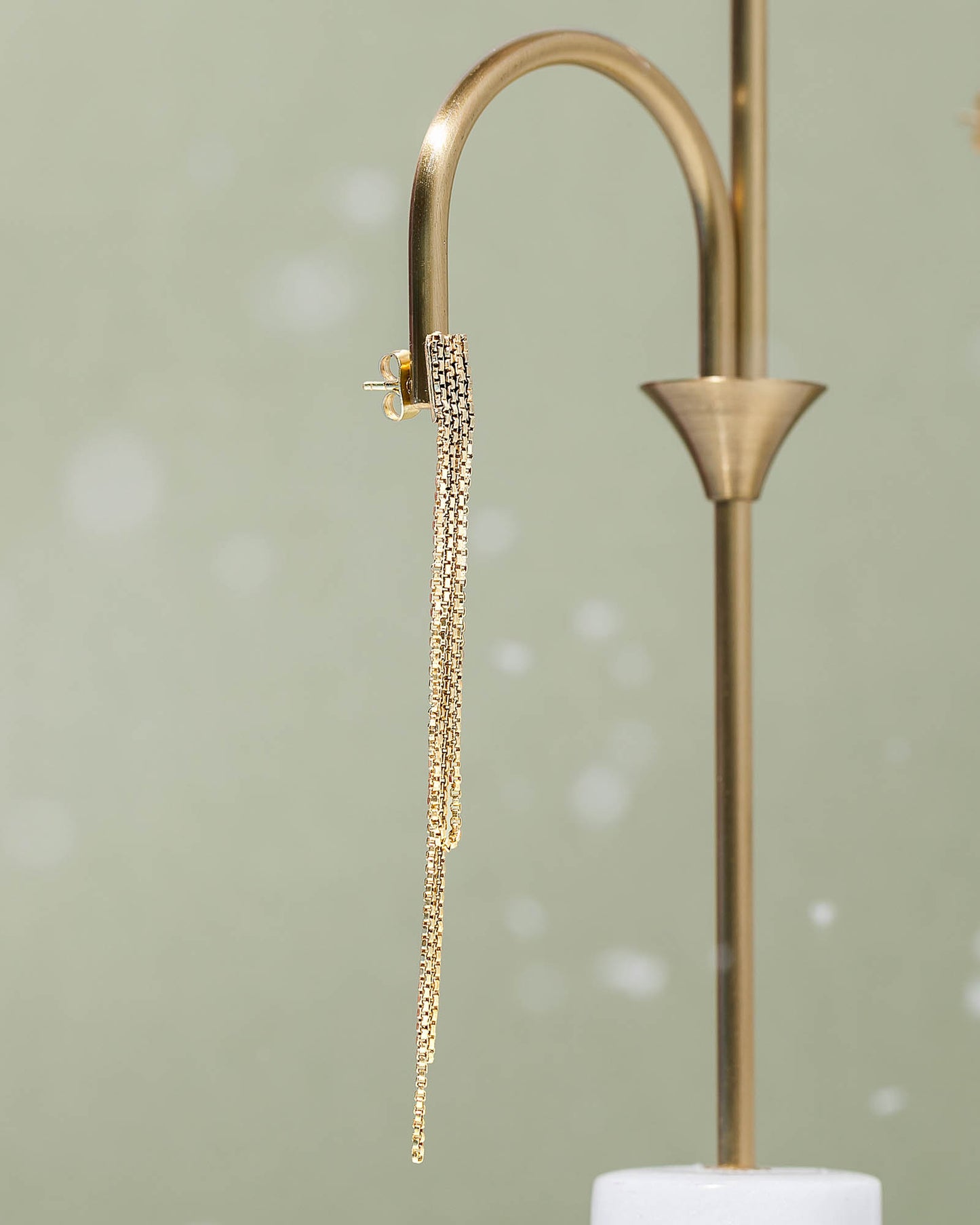 Starfall Strand Earrings - Gold