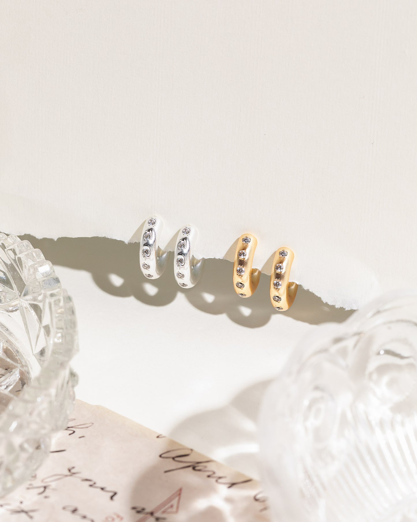 Starlight Hoops - Silver