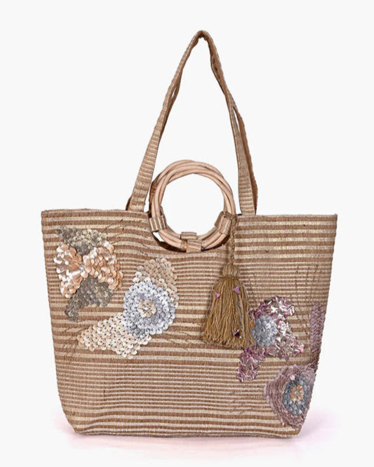 Fluro Blast Jute Tote