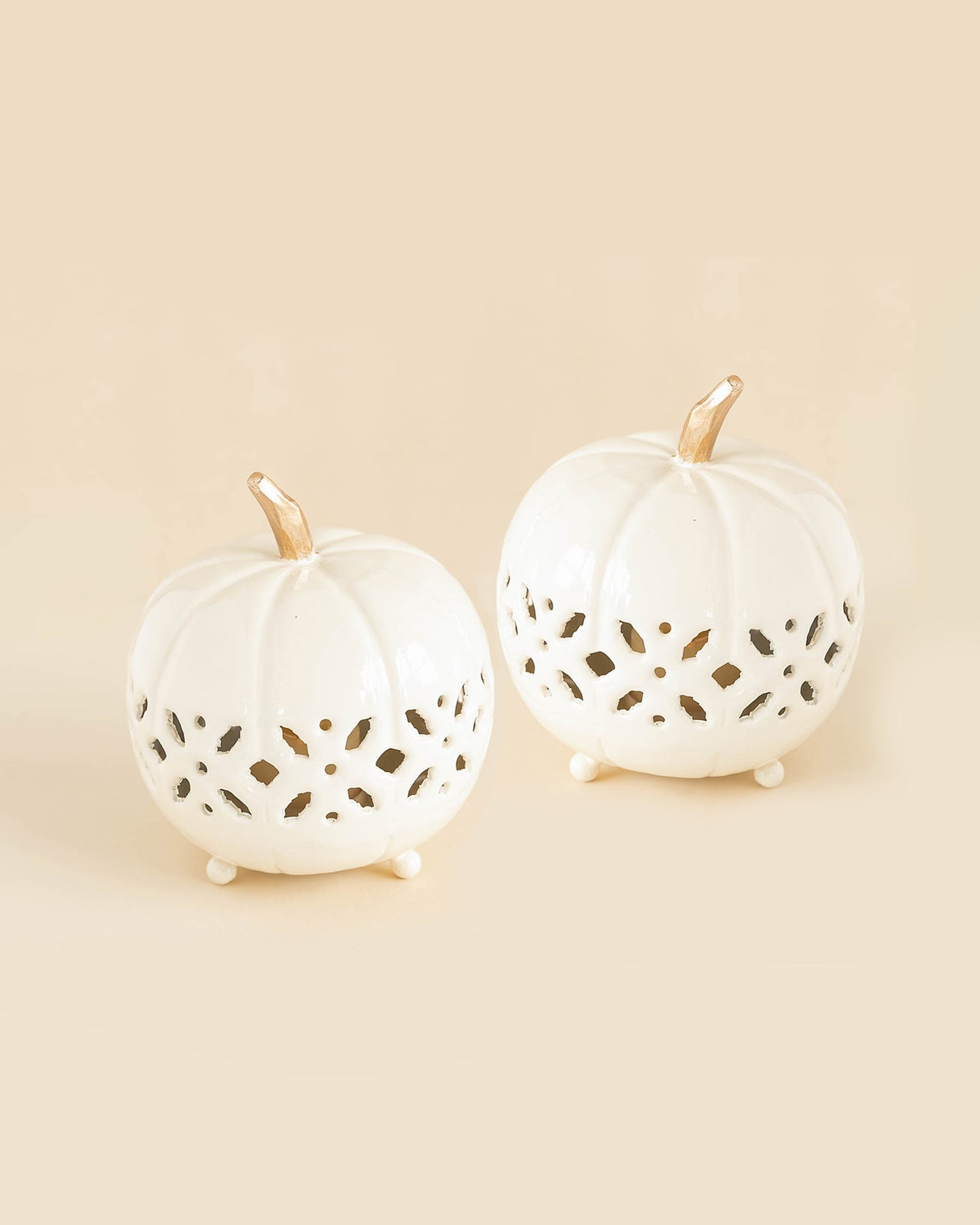 Luminary Harvest Lantern Set of 2