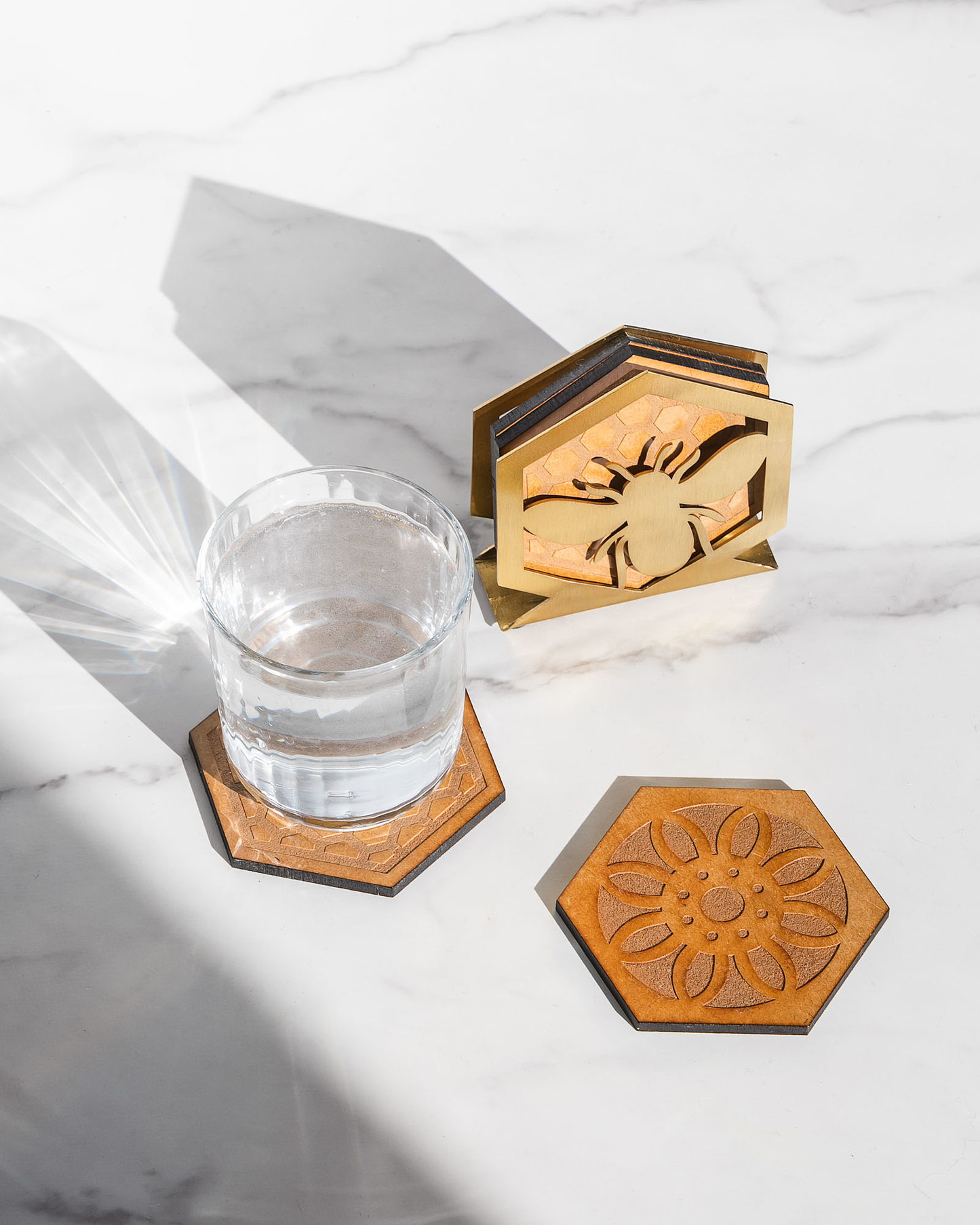 Beehive Coaster Set