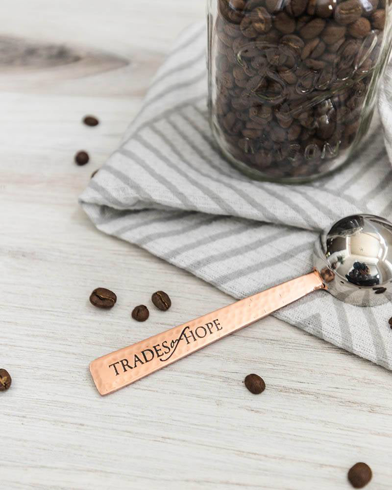 Rise and Shine Coffee Scoop - Trades of Hope 