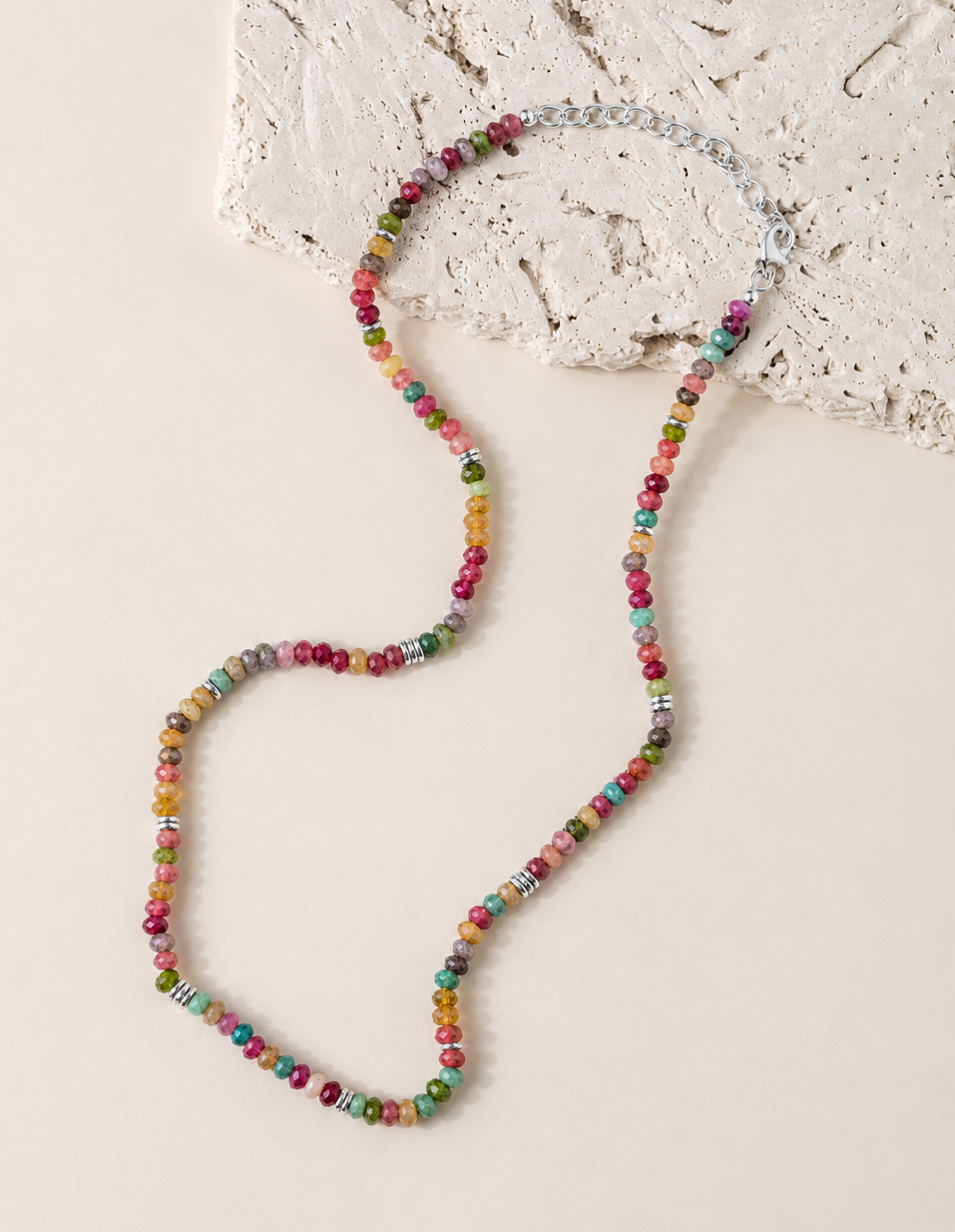 Mosaic Jewelry Set - Silver